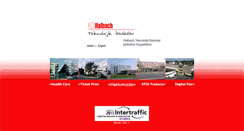Desktop Screenshot of halbach.com.tr