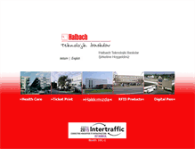 Tablet Screenshot of halbach.com.tr